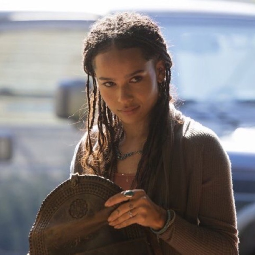 Patricia Nash boho Leather Crossbody Purse seen on Zoe Kravitz Big Little Lies